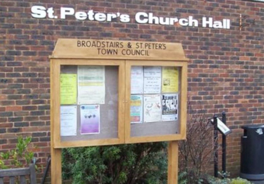 Glazed Notice Boards Oak